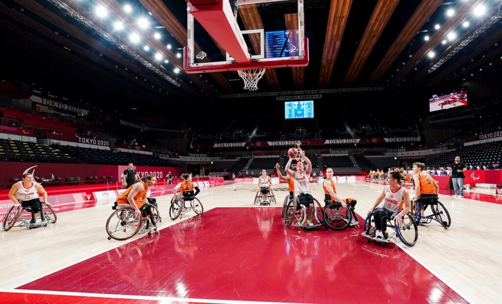 A Selección de España feminina de baloncesto cadeira de rodas - EFE Paulino Oribe