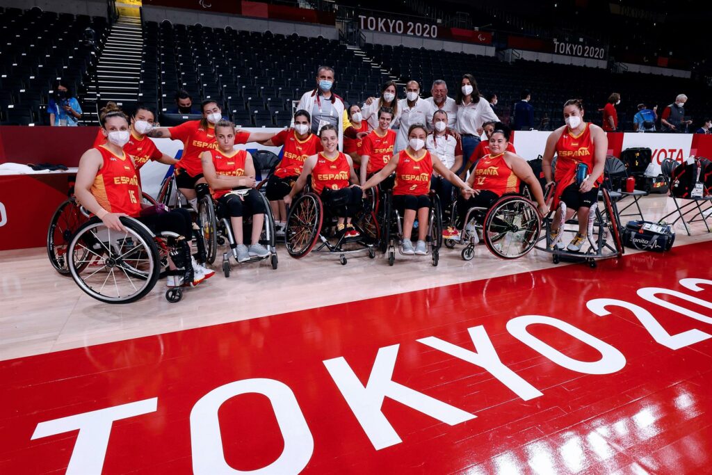 Selección Española feminina de baloncesto en cadeira de rodas - EFE Mikael Helsing