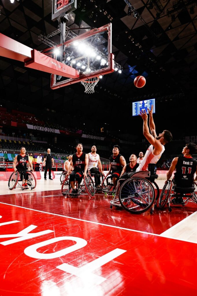 Selección Española masculina de baloncesto en cadeira de rodas -  EFE CPE Mikael Helsing