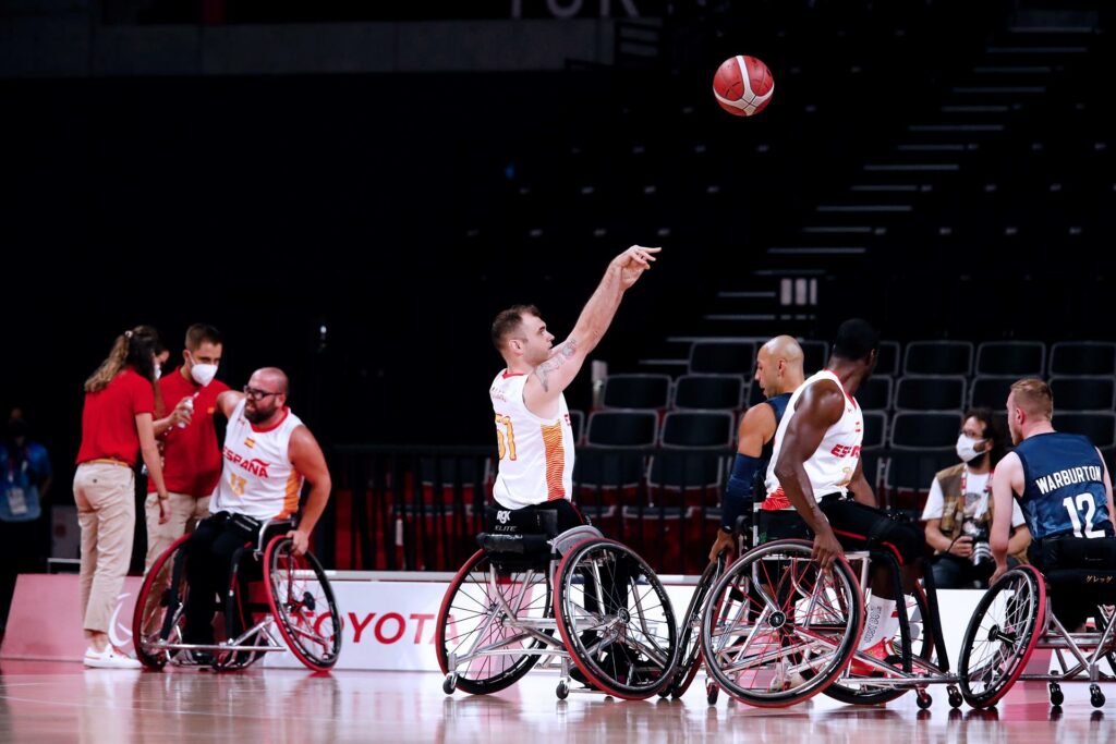 Baloncesto masculino en cadeira de rodas - EFE Israel Gardyn CPE